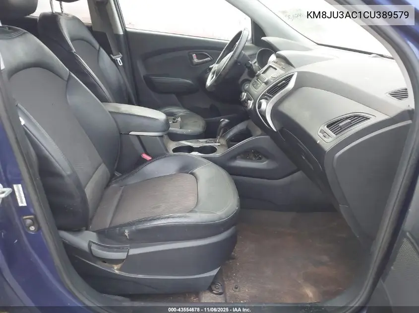 KM8JU3AC1CU389579 2012 Hyundai Tucson Gls