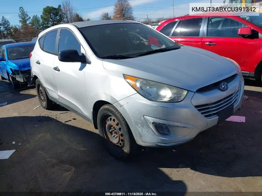 KM8JT3ABXCU391342 2012 Hyundai Tucson Gl