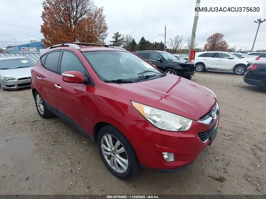 KM8JU3AC4CU375630 2012 Hyundai Tucson Limited