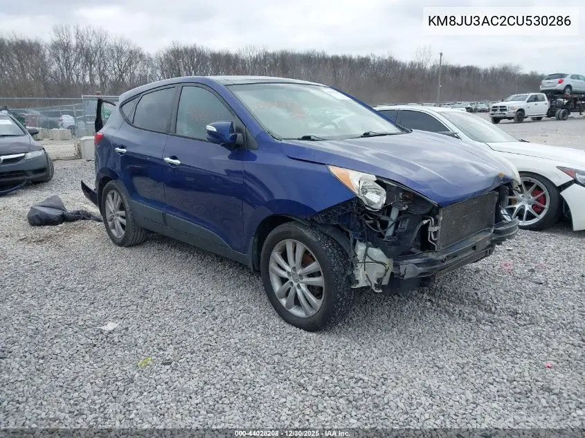 KM8JU3AC2CU530286 2012 Hyundai Tucson Limited