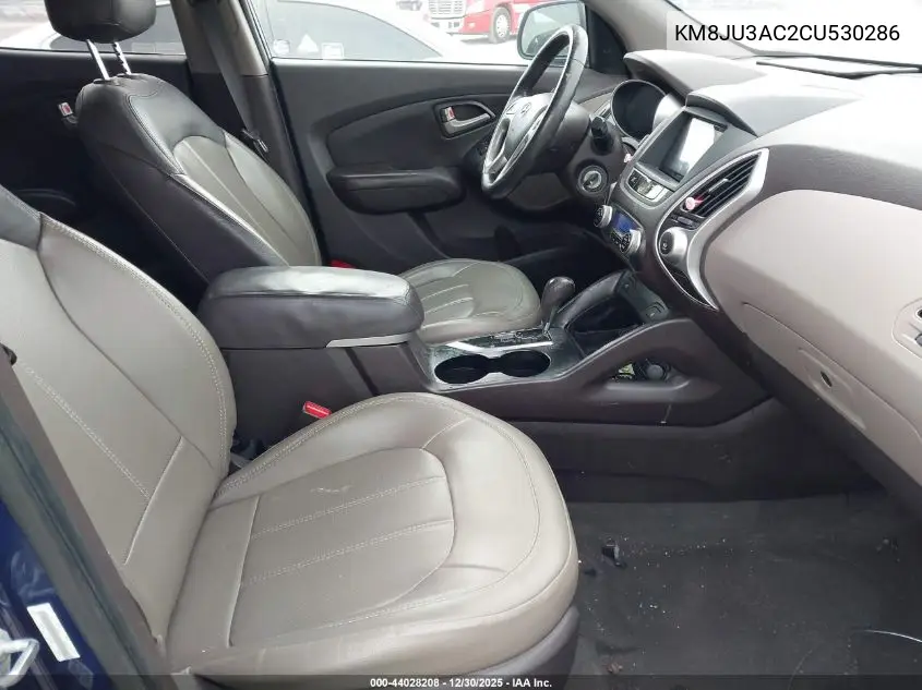 KM8JU3AC2CU530286 2012 Hyundai Tucson Limited