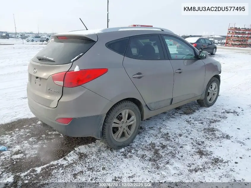 KM8JU3AC2DU577495 2013 Hyundai Tucson Gls/Limited