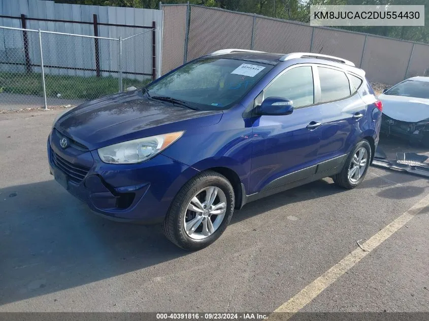 KM8JUCAC2DU554430 2013 Hyundai Tucson Gls/Limited