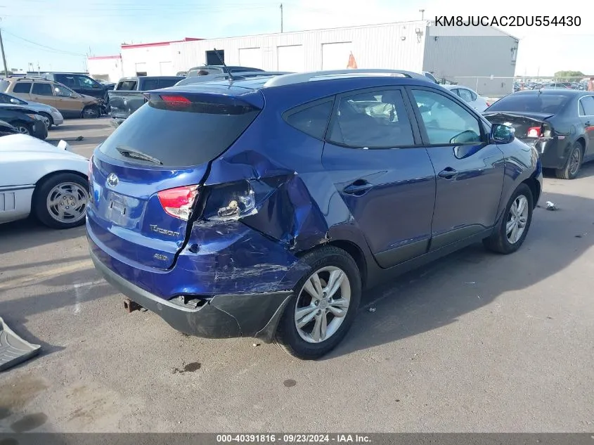 KM8JUCAC2DU554430 2013 Hyundai Tucson Gls/Limited