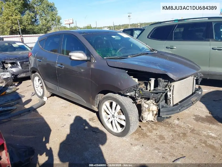 KM8JU3AC1DU684389 2013 Hyundai Tucson Limited