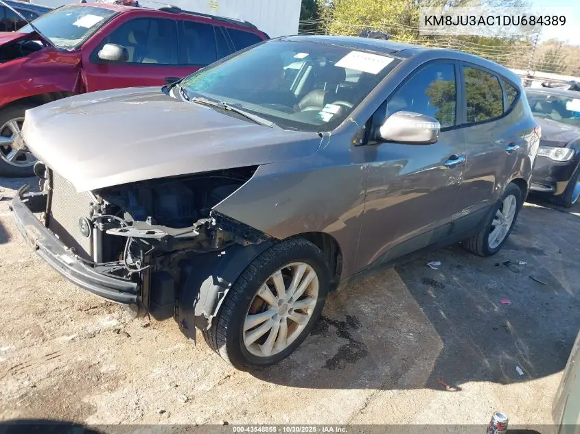 KM8JU3AC1DU684389 2013 Hyundai Tucson Limited