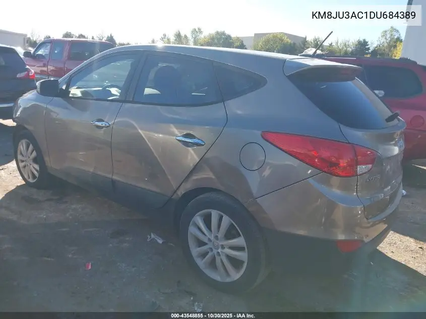 KM8JU3AC1DU684389 2013 Hyundai Tucson Limited
