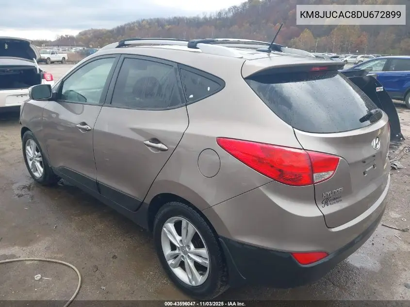 KM8JUCAC8DU672899 2013 Hyundai Tucson Gls