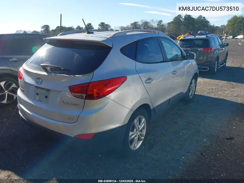 KM8JUCAC7DU573510 2013 Hyundai Tucson Gls