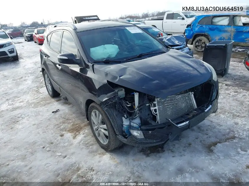 KM8JU3AC9DU664519 2013 Hyundai Tucson Limited