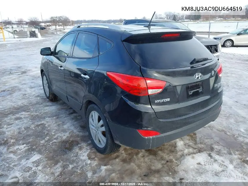 KM8JU3AC9DU664519 2013 Hyundai Tucson Limited