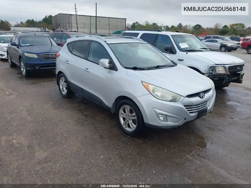 KM8JUCAC2DU568148 2013 Hyundai Tucson Gls