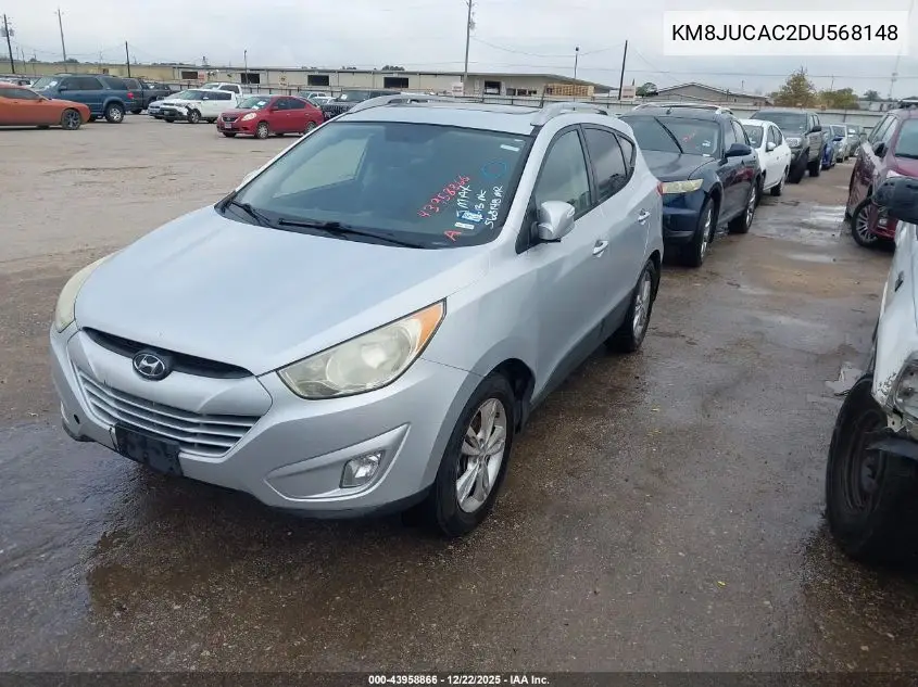 KM8JUCAC2DU568148 2013 Hyundai Tucson Gls