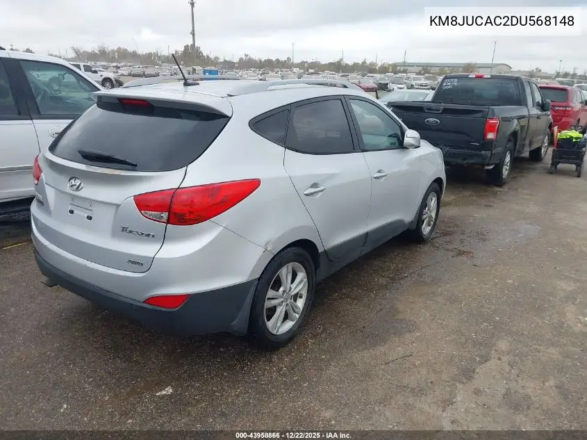 KM8JUCAC2DU568148 2013 Hyundai Tucson Gls