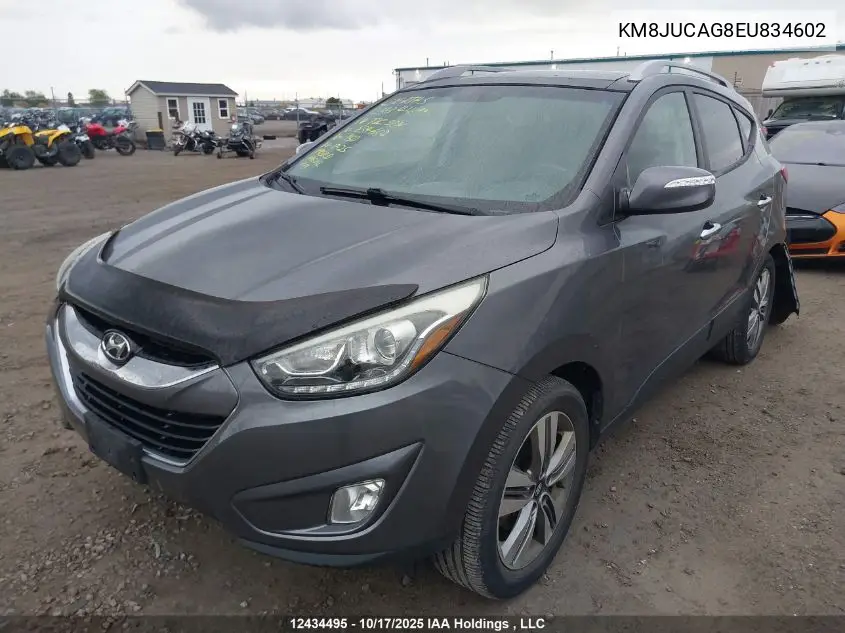 KM8JUCAG8EU834602 2014 Hyundai Tucson Gls/Limited/Se