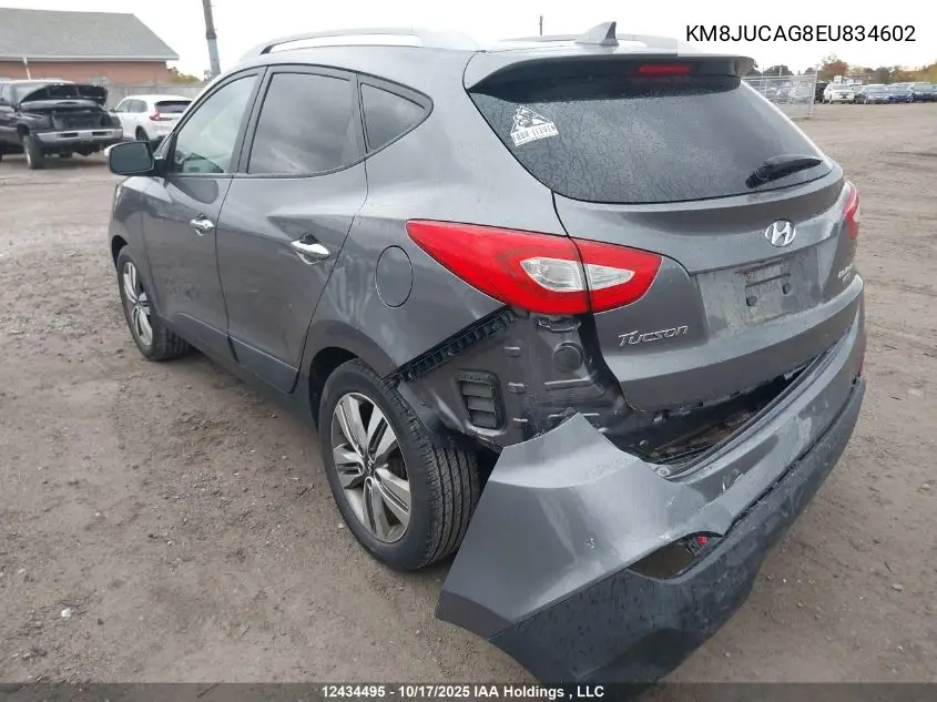 KM8JUCAG8EU834602 2014 Hyundai Tucson Gls/Limited/Se