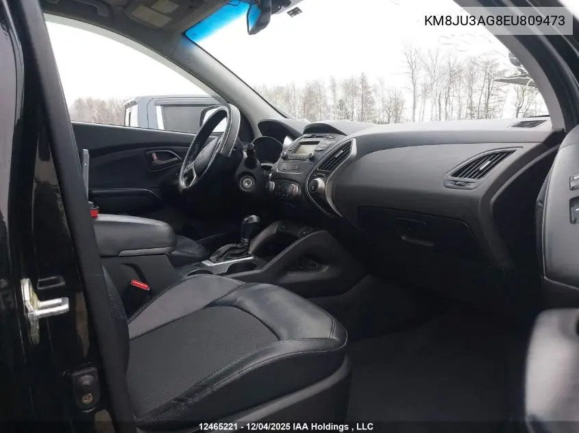 KM8JU3AG8EU809473 2014 Hyundai Tucson Gls