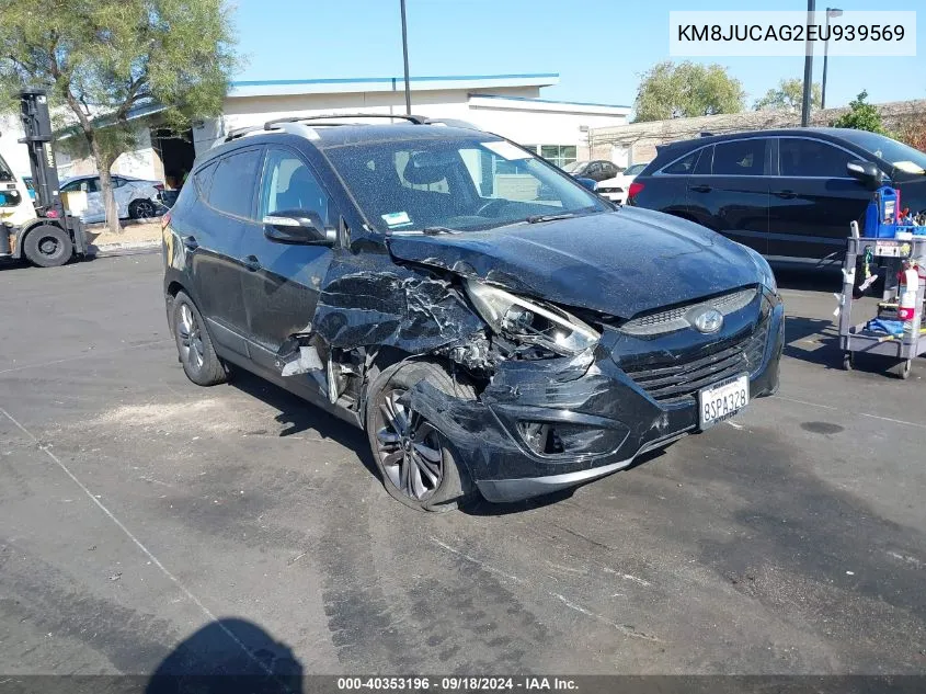 2014 Hyundai Tucson Walking Dead Edition VIN: KM8JUCAG2EU939569 Lot: 40353196