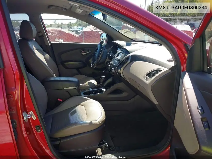 KM8JU3AG0EU800234 2014 Hyundai Tucson Se