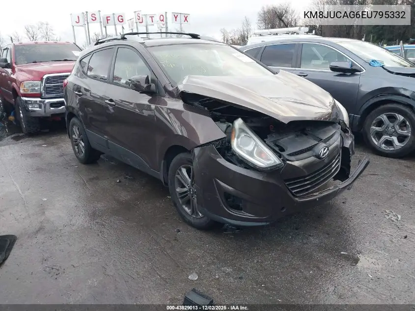 KM8JUCAG6EU795332 2014 Hyundai Tucson Se