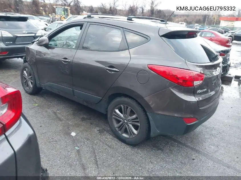 KM8JUCAG6EU795332 2014 Hyundai Tucson Se