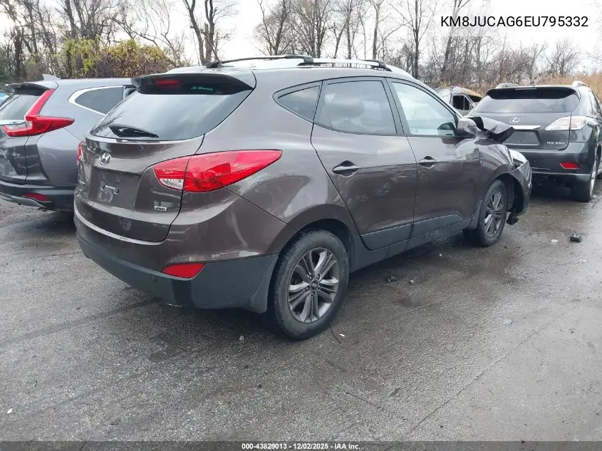 KM8JUCAG6EU795332 2014 Hyundai Tucson Se