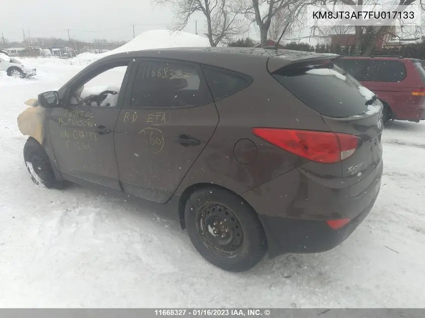 KM8JT3AF7FU017133 2015 Hyundai Tucson