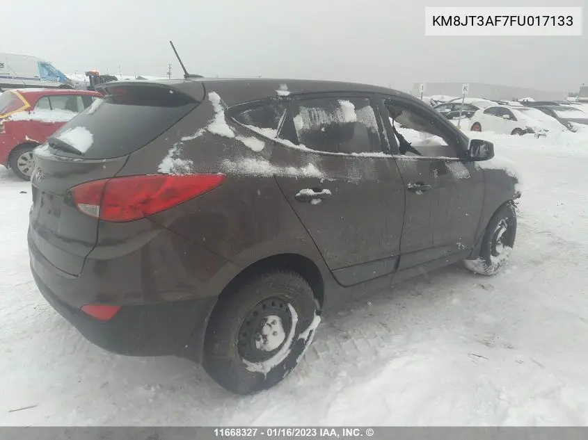 KM8JT3AF7FU017133 2015 Hyundai Tucson