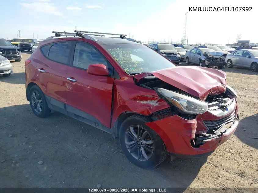 KM8JUCAG4FU107992 2015 Hyundai Tucson Gls