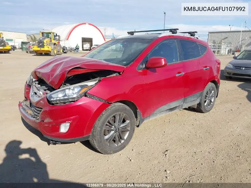 KM8JUCAG4FU107992 2015 Hyundai Tucson Gls