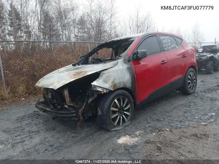 KM8JTCAF3FU077779 2015 Hyundai Tucson Gls