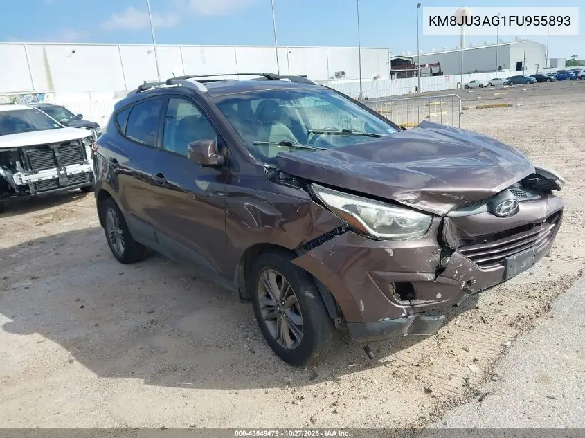 KM8JU3AG1FU955893 2015 Hyundai Tucson Se