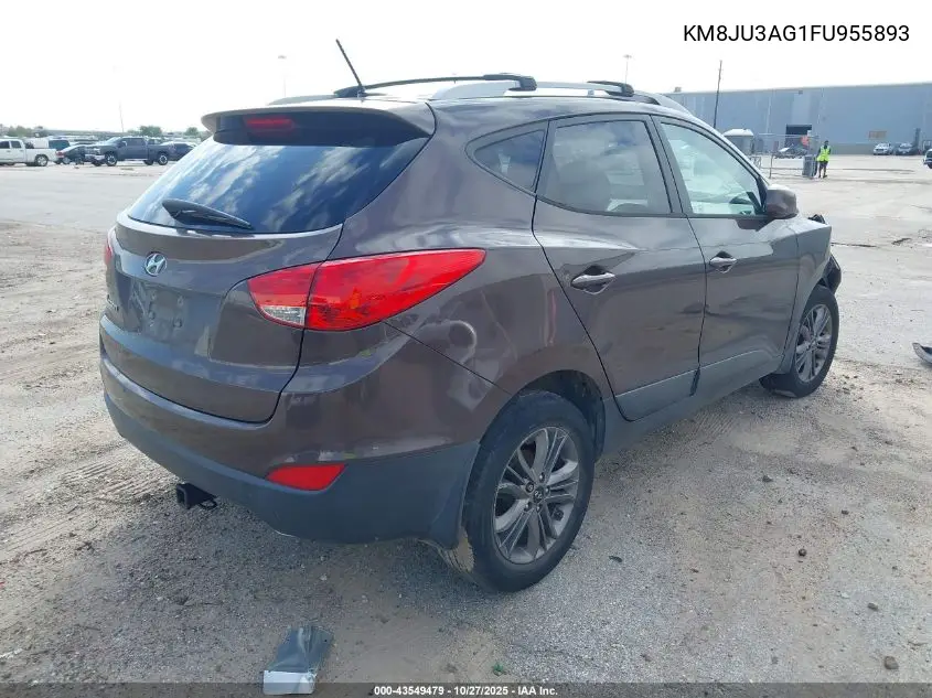 KM8JU3AG1FU955893 2015 Hyundai Tucson Se