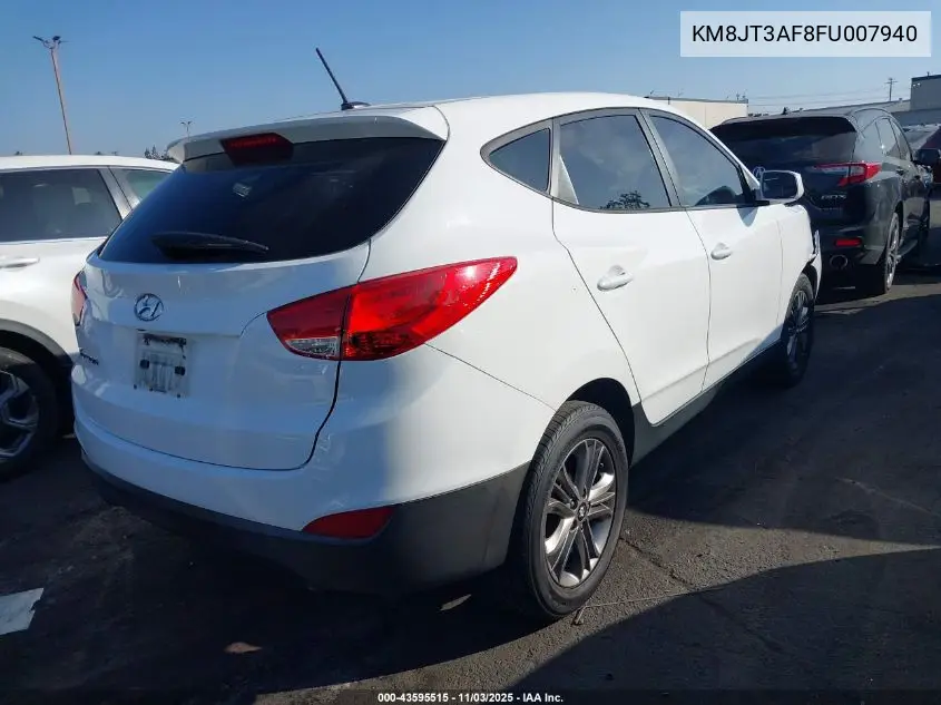 KM8JT3AF8FU007940 2015 Hyundai Tucson Gls