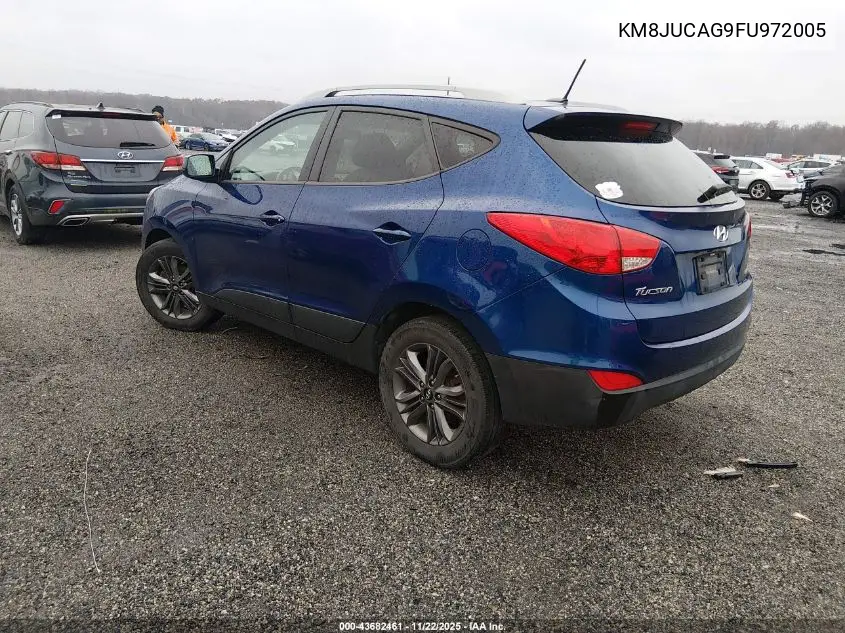 KM8JUCAG9FU972005 2015 Hyundai Tucson Se