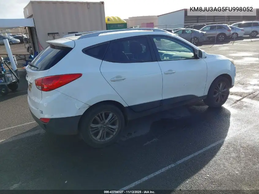 KM8JU3AG5FU998052 2015 Hyundai Tucson Se
