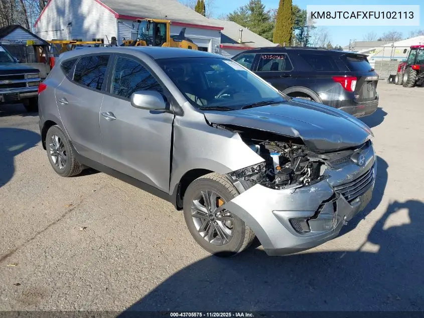 KM8JTCAFXFU102113 2015 Hyundai Tucson Gls