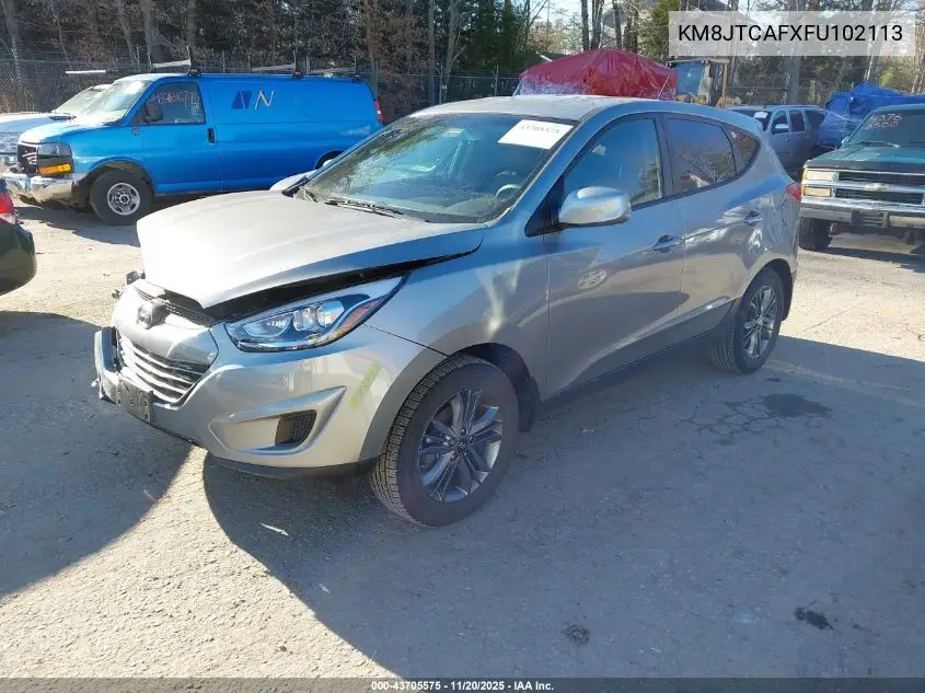 KM8JTCAFXFU102113 2015 Hyundai Tucson Gls