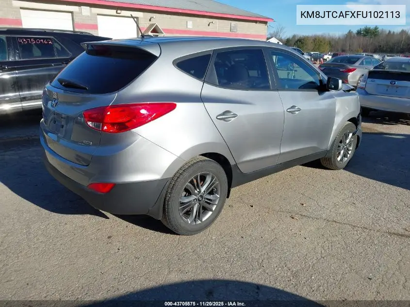 KM8JTCAFXFU102113 2015 Hyundai Tucson Gls