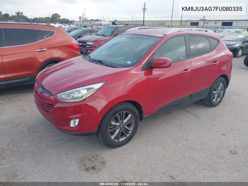 KM8JU3AG7FU080335 2015 Hyundai Tucson Se