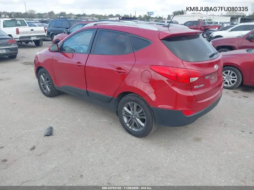 KM8JU3AG7FU080335 2015 Hyundai Tucson Se