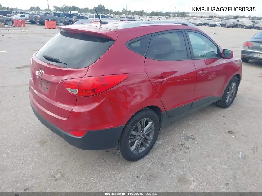 KM8JU3AG7FU080335 2015 Hyundai Tucson Se