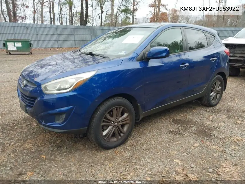 KM8JT3AF2FU953922 2015 Hyundai Tucson Gls