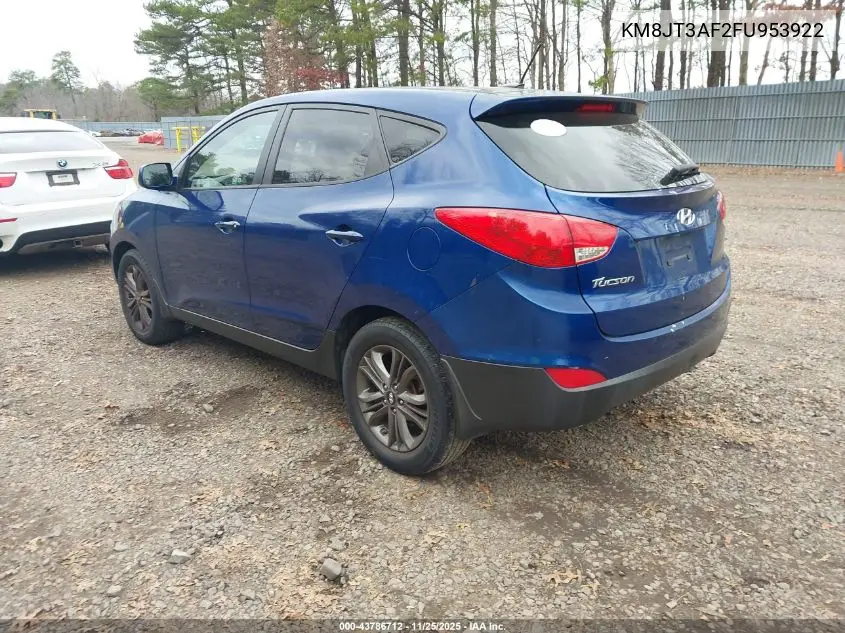 KM8JT3AF2FU953922 2015 Hyundai Tucson Gls