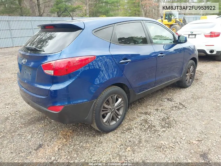 KM8JT3AF2FU953922 2015 Hyundai Tucson Gls