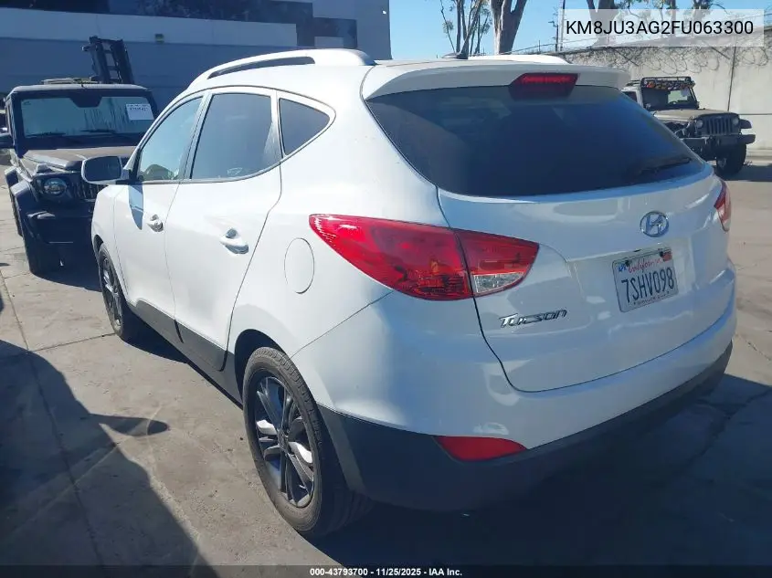 KM8JU3AG2FU063300 2015 Hyundai Tucson Se