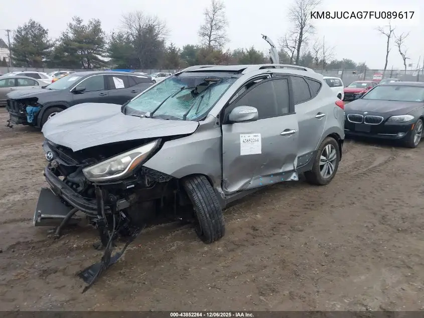KM8JUCAG7FU089617 2015 Hyundai Tucson Limited