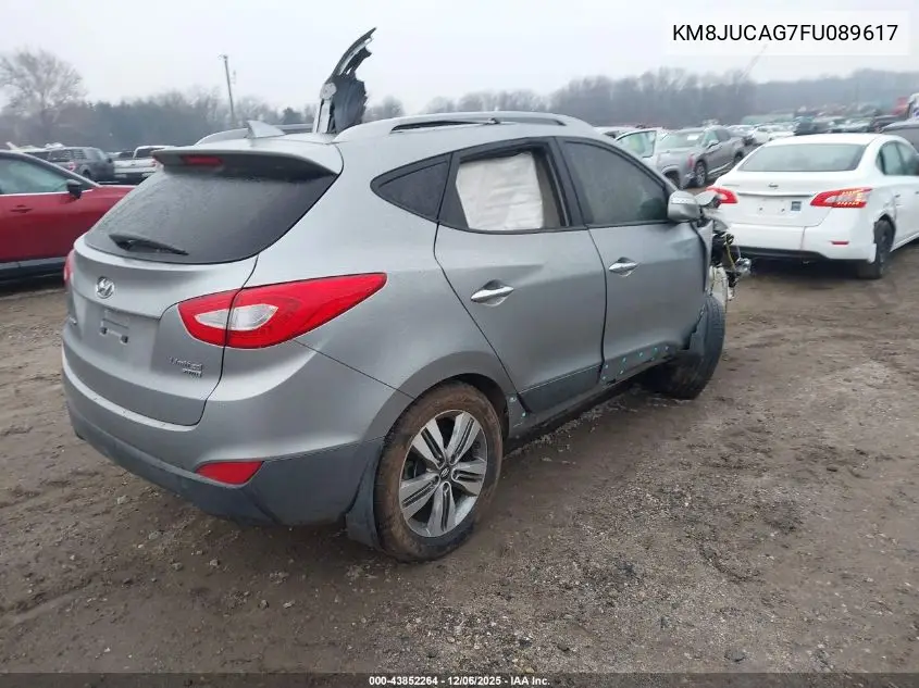 KM8JUCAG7FU089617 2015 Hyundai Tucson Limited