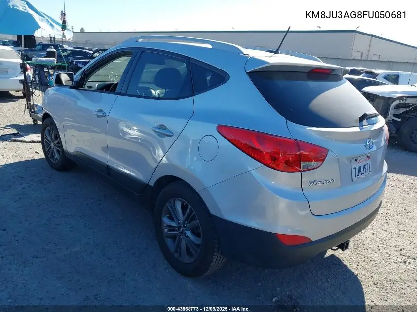 KM8JU3AG8FU050681 2015 Hyundai Tucson Se