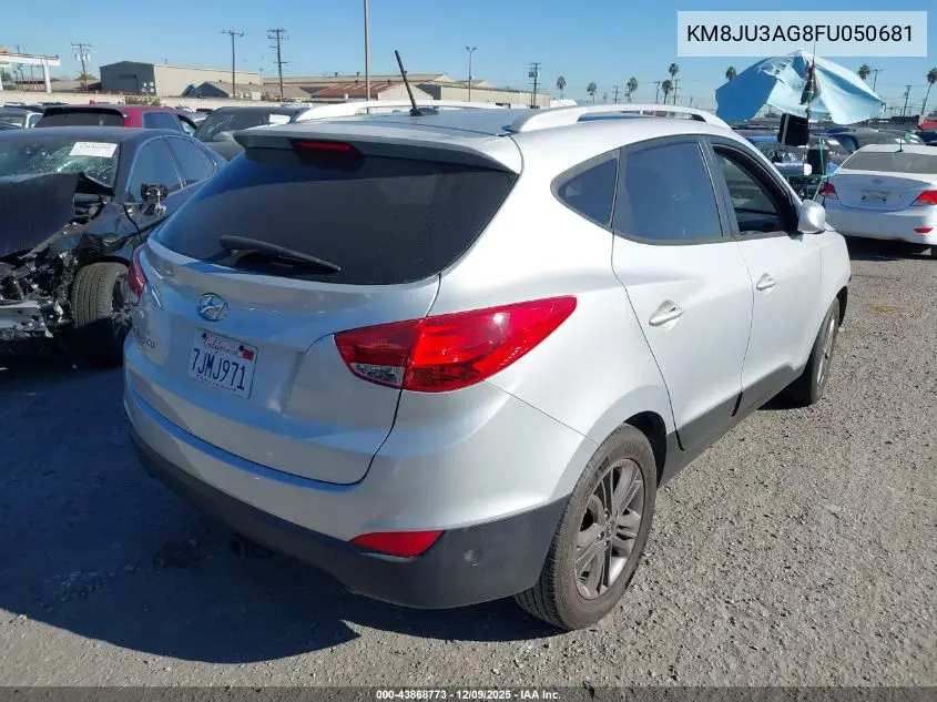 KM8JU3AG8FU050681 2015 Hyundai Tucson Se